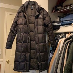 Long Northface Puffer Coat